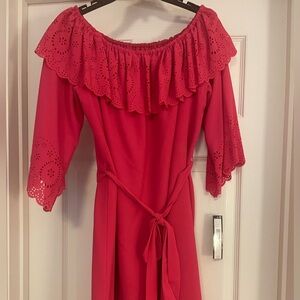 Tahari Arthur S. Levine Dresses Magenta Dress